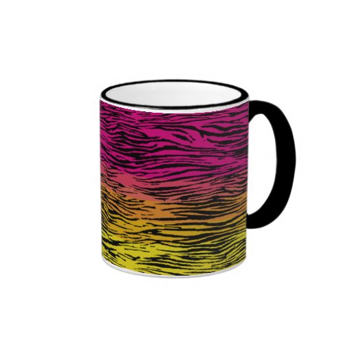 Taza del tigre del arco iris
