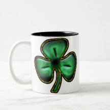 Taza del trébol de 3 hojas