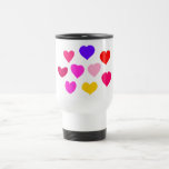 Taza del viaje - corazones