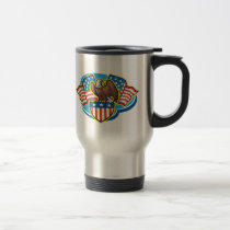 Taza del viaje de American Eagle tazas