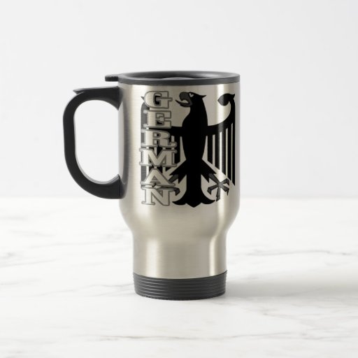 Taza del viaje de Eagle del alemán