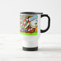 Taza del viaje de Eatings de la estación de Garfie tazas