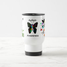 Taza del viaje de la conciencia del autismo