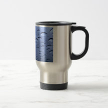 Taza del viaje de la gota de lluvia