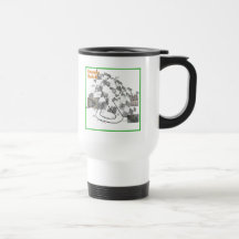Taza del viaje de la portilla de las marcas