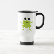 Taza del viaje de la rana