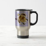 Taza del viaje de la tortuga del Día de la Tierra