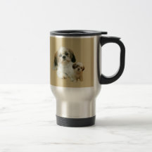 Taza del viaje de los compinches de Shih Tzu