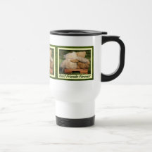 Taza del viaje de los peluches de BFF