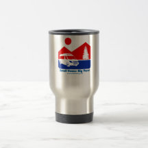 Taza del viaje del café de rv que acampa