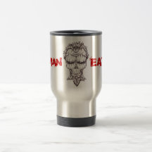 TAZA del VIAJE del COMEDOR de la MUJER de ZombieZ