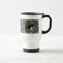 Taza del viaje del gato del corral