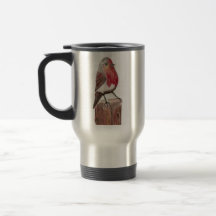 Taza del viaje del petirrojo