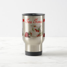 Taza del viaje del tiempo del té