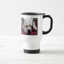 Taza del viaje: Perro del boxeador
