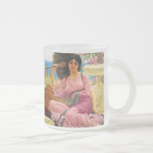Taza del vidrio esmerilado de Godward Flabellifera