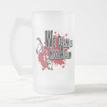 Taza del vidrio esmerilado de WDKA