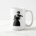 Taza del violinista del vintage