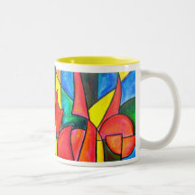 Taza del vitral