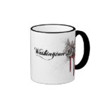 Taza del Washington DC de la salpicadura de la san