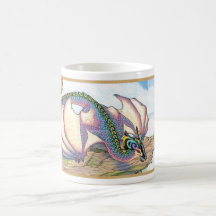 Taza del wyvern del arco iris - frontera