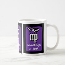 Taza del zodiaco del virgo