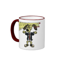 Taza del zombi 1 del perrito