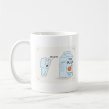 Taza dental de "ninguna pulpa"