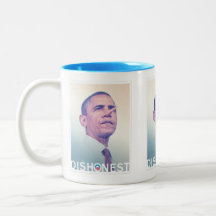 Taza deshonesta de Barack Hussein Obama Pinocchio