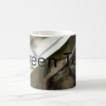 Taza Dinero-Diseñada del té verde