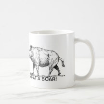Taza divertida del jabalí: ¡UN "QUÉ VERRACO! " (re