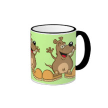 TAZA divertida del roedor