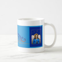 Taza divina del ángel
