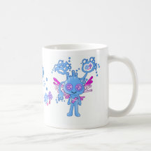 Taza dulce de la taza del té de Kawaii Mushie