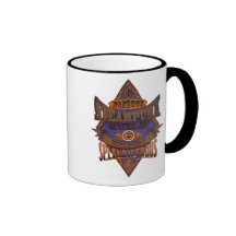 Taza en duelo del té del gremio de Nonsuch Steampu