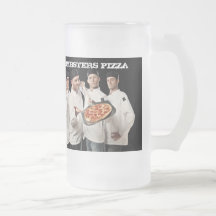 Taza escarchada de la pizza