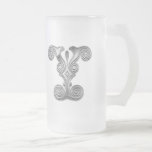 Taza espiral romana del monograma de Y