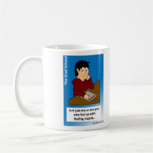 … Taza estúpida de sensación