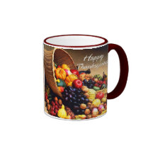 Taza feliz de la acción de gracias 12