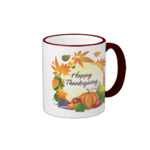 Taza feliz de la acción de gracias 5A