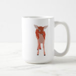 Taza festiva del cervatillo tazas