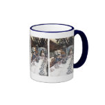 Taza: Fiesta del té enojada del sombrerero - Alici
