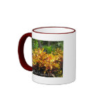 ¡Taza floral del paraíso de los ámbares!!!