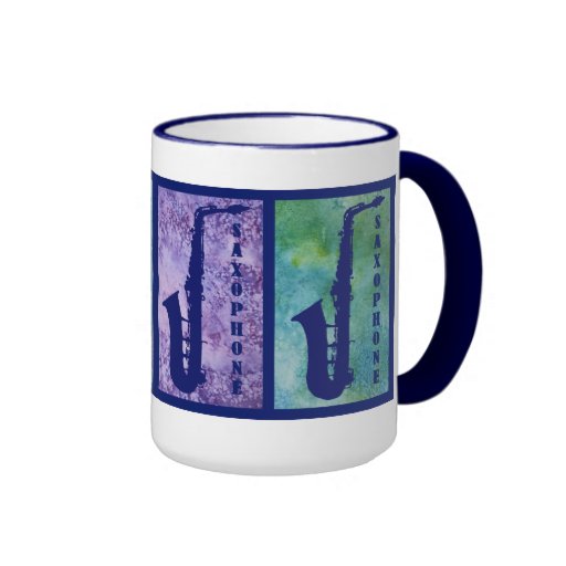 Taza fresca de Windows del saxofón