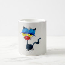 Taza gato.