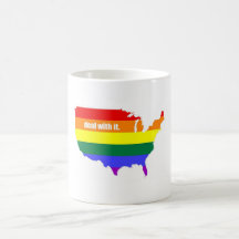 ¡Taza gay de los E.E.U.U.!