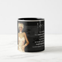 Taza gótica del cumpleaños del zodiaco de Leo