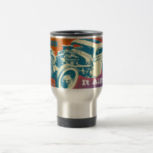 Taza gráfica del viaje de Truckster