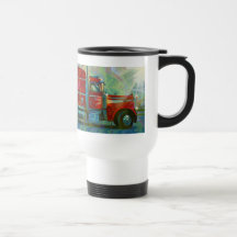 TAZA GRANDE DEL VIAJE DE LA PARADA DE CAMIONES DEL