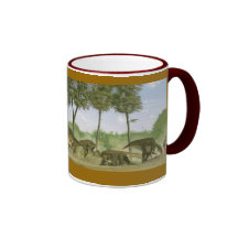 Taza Gregory Paul del dinosaurio de Maiasaura